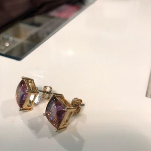 Kate Spade Stud Earrings - Light Amber